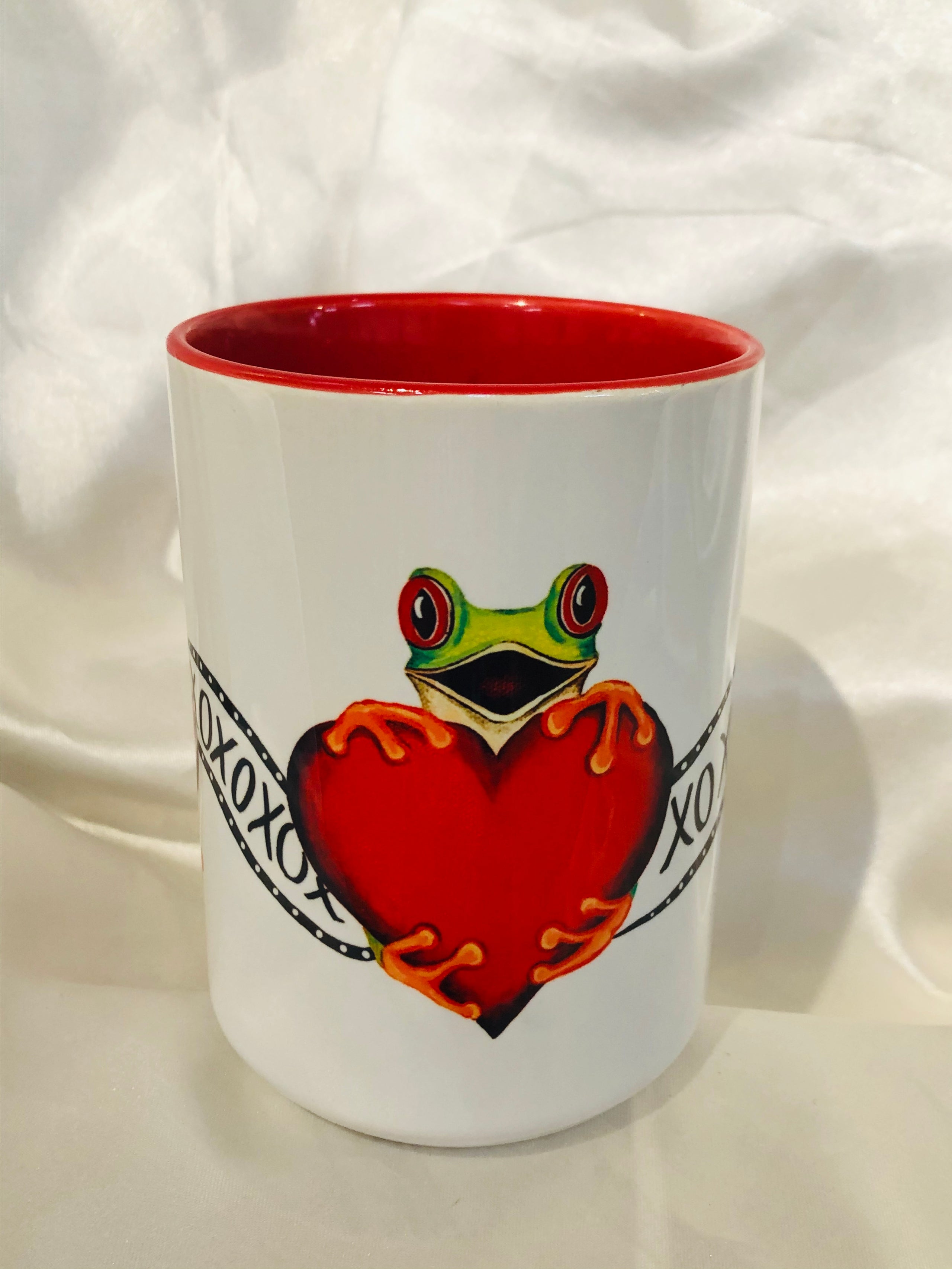 Frogs On A Limb-F.R.O.G. Forever Rely On God Coffee Mug