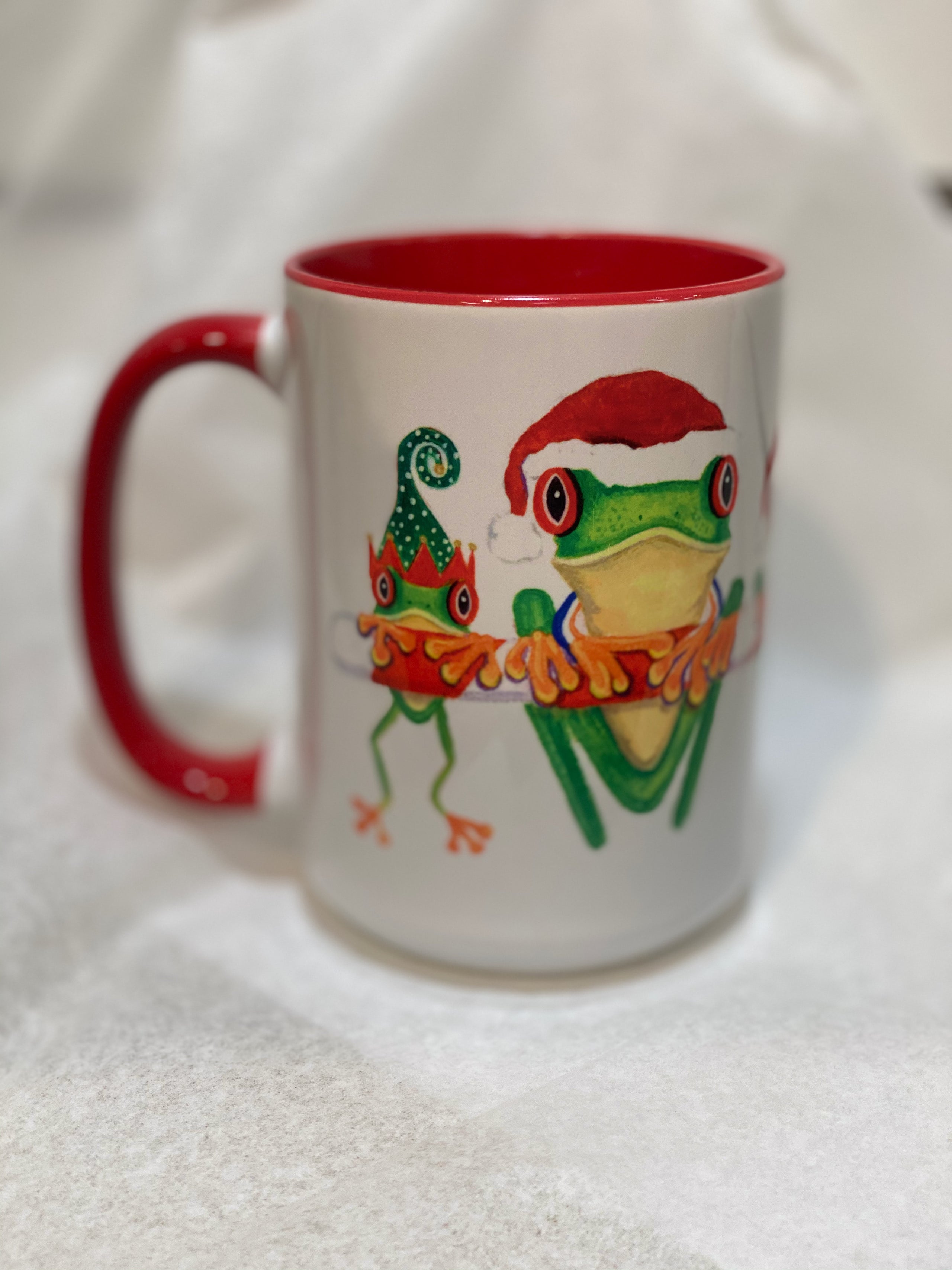 Frogs On A Limb-F.R.O.G. Forever Rely On God Coffee Mug